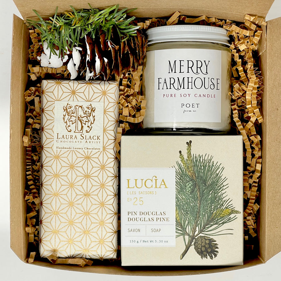 The Merry Farmhouse Gift Box